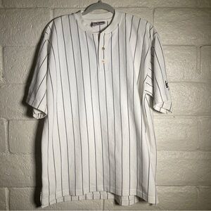 Vintage 1997 Chase Authentics Nascar Pinstripe Henley